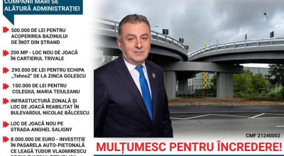 Cristian Gentea:"Companii mari se alătură administrației"