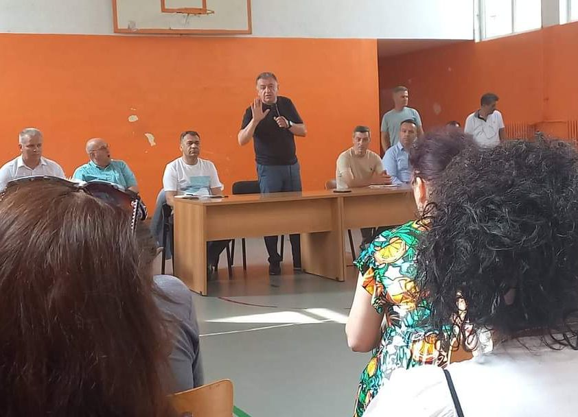 Primarul Gentea, întâlnire cu piteștenii din Nord, Nicolae Bălcescu și Eremia Grigorescu