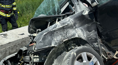 ACUM! Accident GRAV în Argeș! Persoană ÎNCARCERATĂ