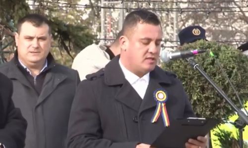 Momente emoţionante de Ziua Naţională la Mioveni