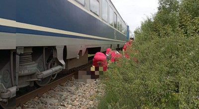 UPDATE! Femeie OMORÂTĂ de tren în Pitești
