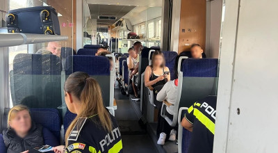 Polițiștii, activități preventive în Gara Pitești