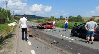 ACUM! Accident GRAV în Argeș! O persoană este RĂNITĂ