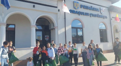 O amplă acțiune de ecologizare a avut loc la Ștefănești!