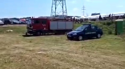 Incident GRAV în Argeș! Spectator RESUSCITAT la un concurs de rally-cross