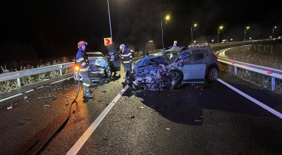 Azi-noapte, accident cu TREI VICTIME pe A1!