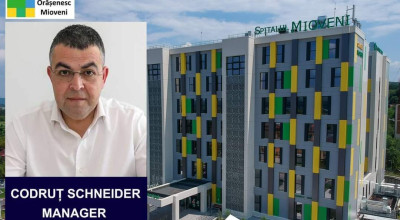Codruț Schneider, noul manager al Spitalului Mioveni