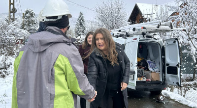 Ninsoarea abundentă a afectat mai multe localități din județul Argeș! Prefectul, mesaj de ultimă oră!