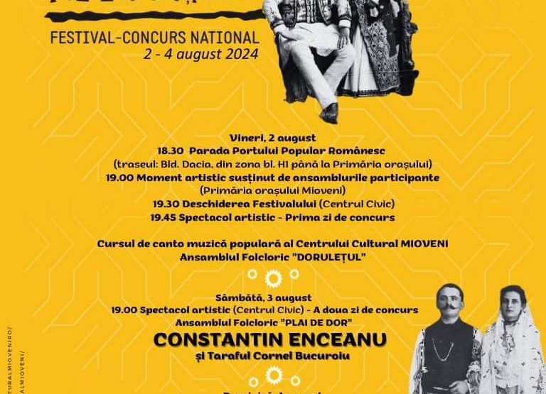 Folclorul autentic din nou la Mioveni!