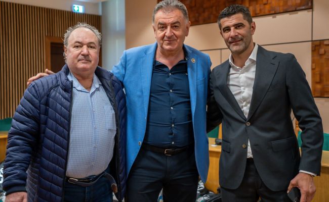 Ion Mînzînă, Cristian Gentea și Dani Coman au anunțat un proiect major pentru școala de fotbal din Pitești:  Consiliul Județean va investi puternic în Centrul de Copii și Juniori