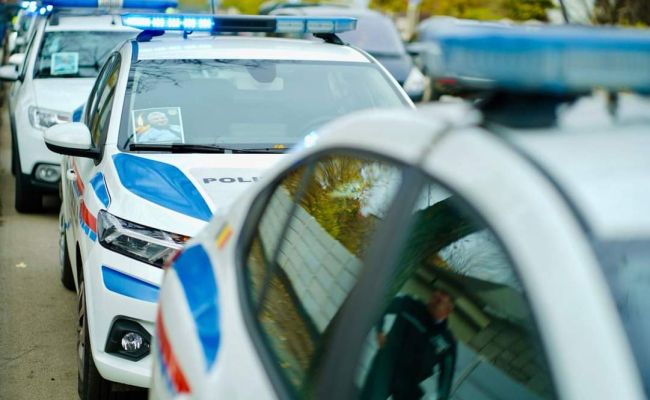 Primarul Cristian Gentea, la înmormântarea polițistului local din Pitești