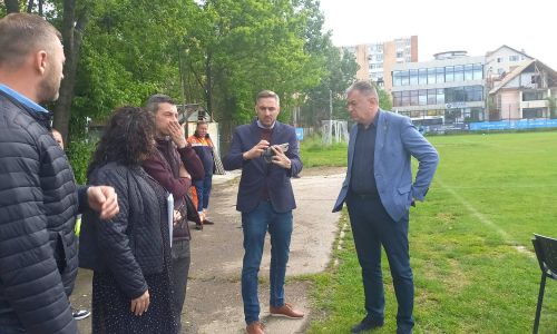 Primarul Gentea, veşti excelente despre baza sportivă 'Aripi'