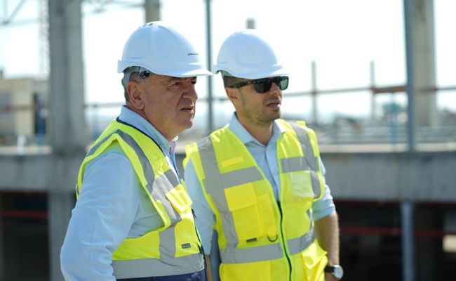 Primarul Gentea a verificat stadiul lucrărilor la noul centru comercial! "Sunt absolut impresionat"
