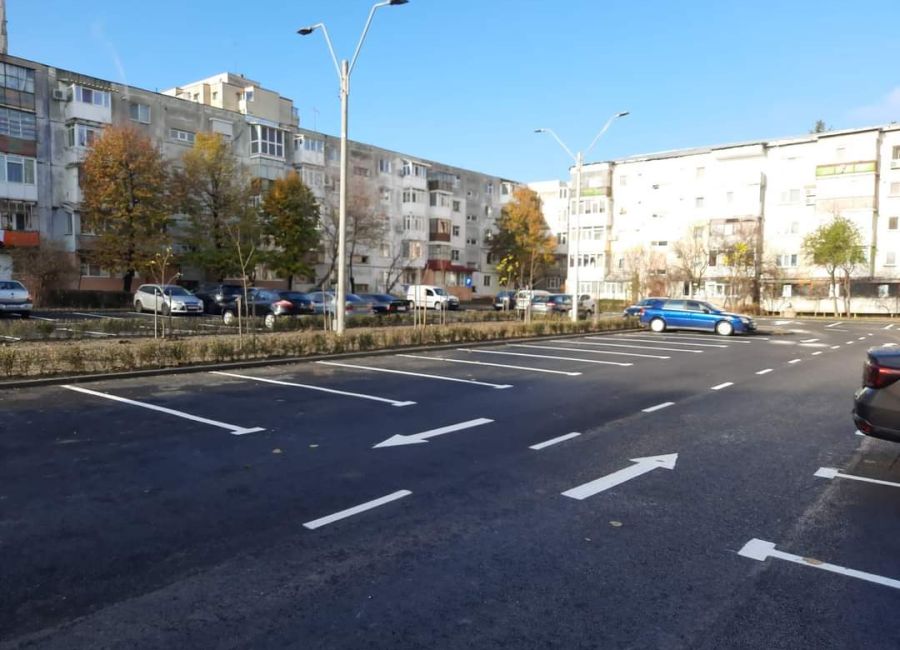 Parcare modernă în cartierul Prundu