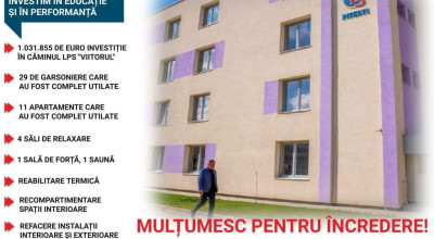 Primarul Gentea, investiții uriașe în educație