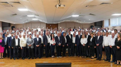 Premierul Marcel Ciolacu s-a întâlnit cu primarii social-democrați din Argeș