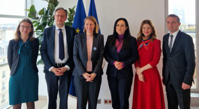 Ministrul Simona Bucura-Oprescu: "Consolidăm și extindem cooperarea bilaterală cu Franța pe probleme de muncă și securitate socială ca parte a parteneriatului strategic"