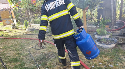 Incendiu într-o gospodărie din Argeș!
