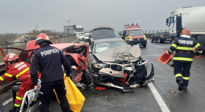 ACUM! Accident în Argeş! Tânără în stare GRAVĂ!