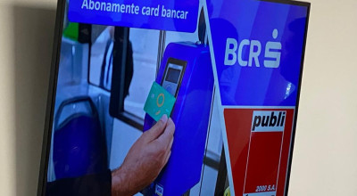 BCR introduce în premieră, la Pitești, abonamentul de transport public asociat cardului bancar