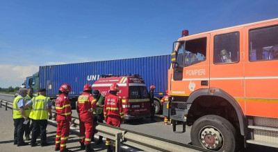 Accident MORTAL pe Autostrada București-Pitești! Un COPIL a MURIT