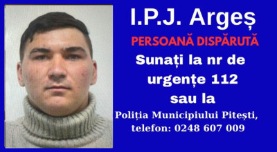ALERTĂ în Argeș! Un tânăr de 28 de ani a DISPĂRUT!