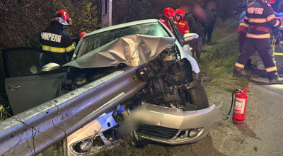 Tânără rănită în urma unui grav accident petrecut în Argeș!