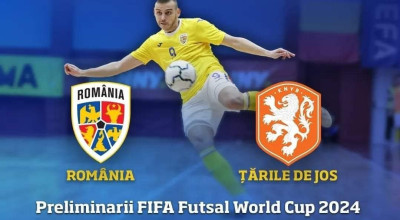 Naţionala de fotbal în sală a României va juca la Piteşti Arena