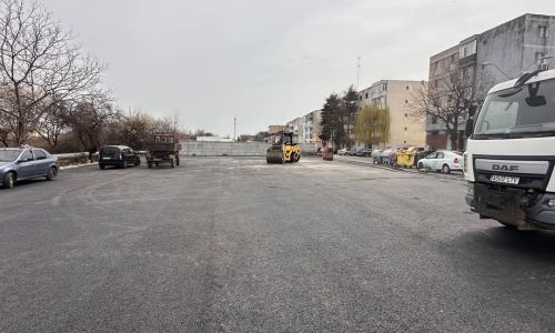 O nouă parcare a fost amenajată în cartierul Prundu