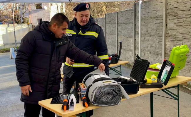 Tehnică nouă de intervenție în dotarea pompierilor argeșeni, cu fonduri de la CJ Argeș