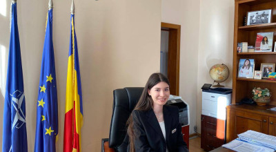 Crina Stoian, 'primar pentru o zi' la Piteşti