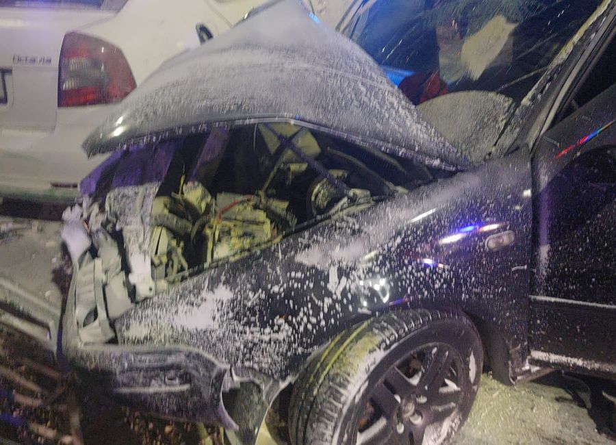 Accident cu patru mașini în Pitești