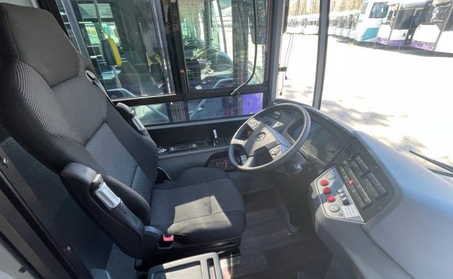 Primele patru autobuze hibrid, din lotul de 20, au sosit la Pitești