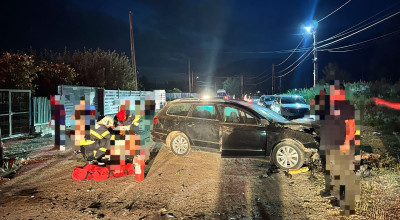 Azi-noapte, accident GRAV în Argeș!