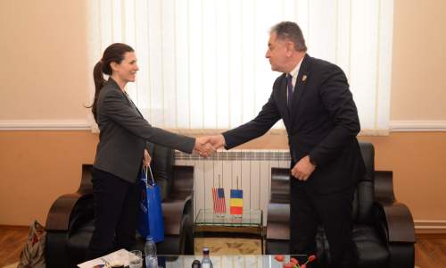Primarul Cristian Gentea, întâlnire cu reprezentanţii ambasadei SUA în România