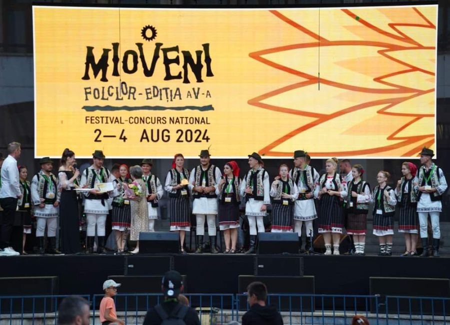 Festivalul Național de Folclor de la Mioveni și-a desemnat câștigătorii