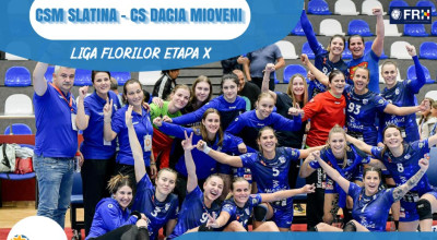 Handbalistele de la Dacia Mioveni, deplasare la Slatina