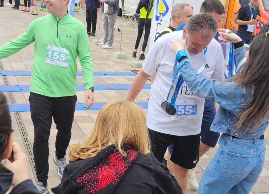 Primarul Cristian Gentea a luat parte la Pitești Half Marathon