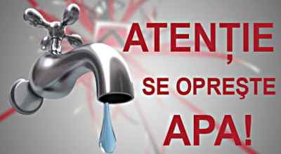 Se opreşte furnizarea apei potabile într-o comună din Argeş