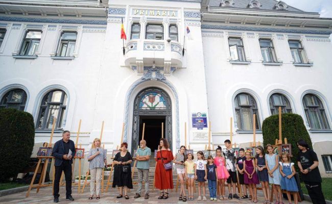 Momente emoționante în Piața Primăriei
