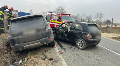 ACUM! Accident TERIBIL în Argeș! Intervine DESCARCERAREA