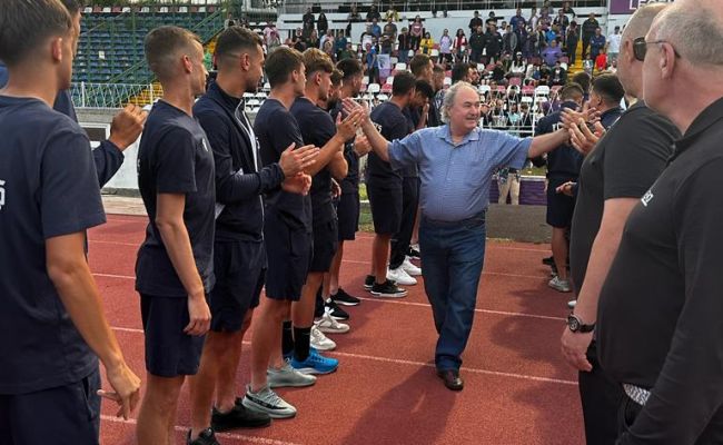 MOMENTE EMOȚIONANTE astăzi pe Stadionul Nicolae Dobrin! A început demolarea...