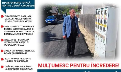 Cristian Gentea: "Colonia s-a transformat în cartierul ACH"