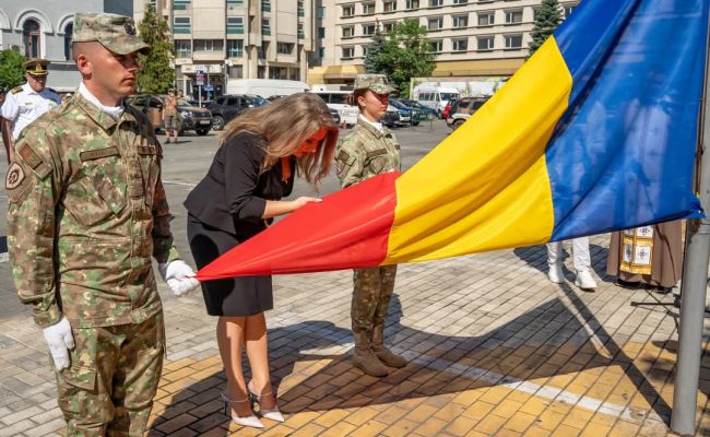 Echipa PSD Argeș a marcat Ziua Drapelului Național