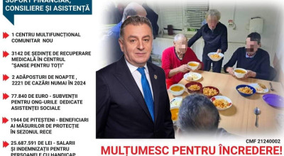 Primarul Cristian Gentea, despre sprijinul acordat celor vulnerabili!