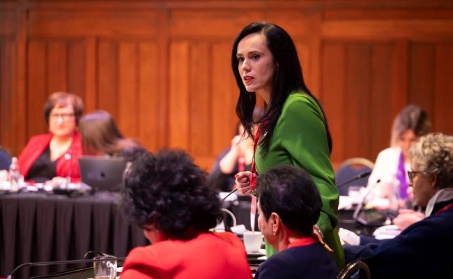 Deputatul de Argeș Simona Bucura-Oprescu, chestor al Camerei Deputaților, aleasă în conducerea PES Women la nivel european!