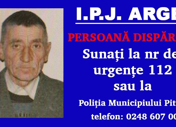 Un bărbat din Argeş a DISPĂRUT!