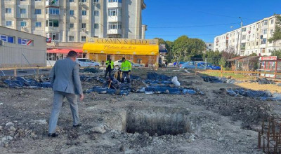 Primarul Cristian Gentea, vizită în teren în zona Complexului Albina