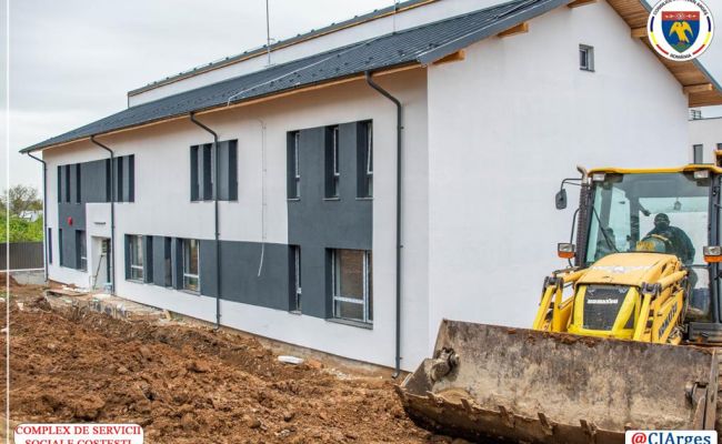 La Costeşti se construieşte cel mai modern complex de servicii sociale pentru copiii cu dizabilităţi
