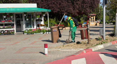 Echipele Servicii Edilitare pentru Comunitate Mioveni, ample acțiuni de ecologizare!